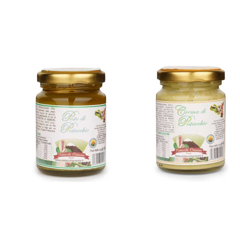 Pesto + Crema di Pistacchio da 90gr